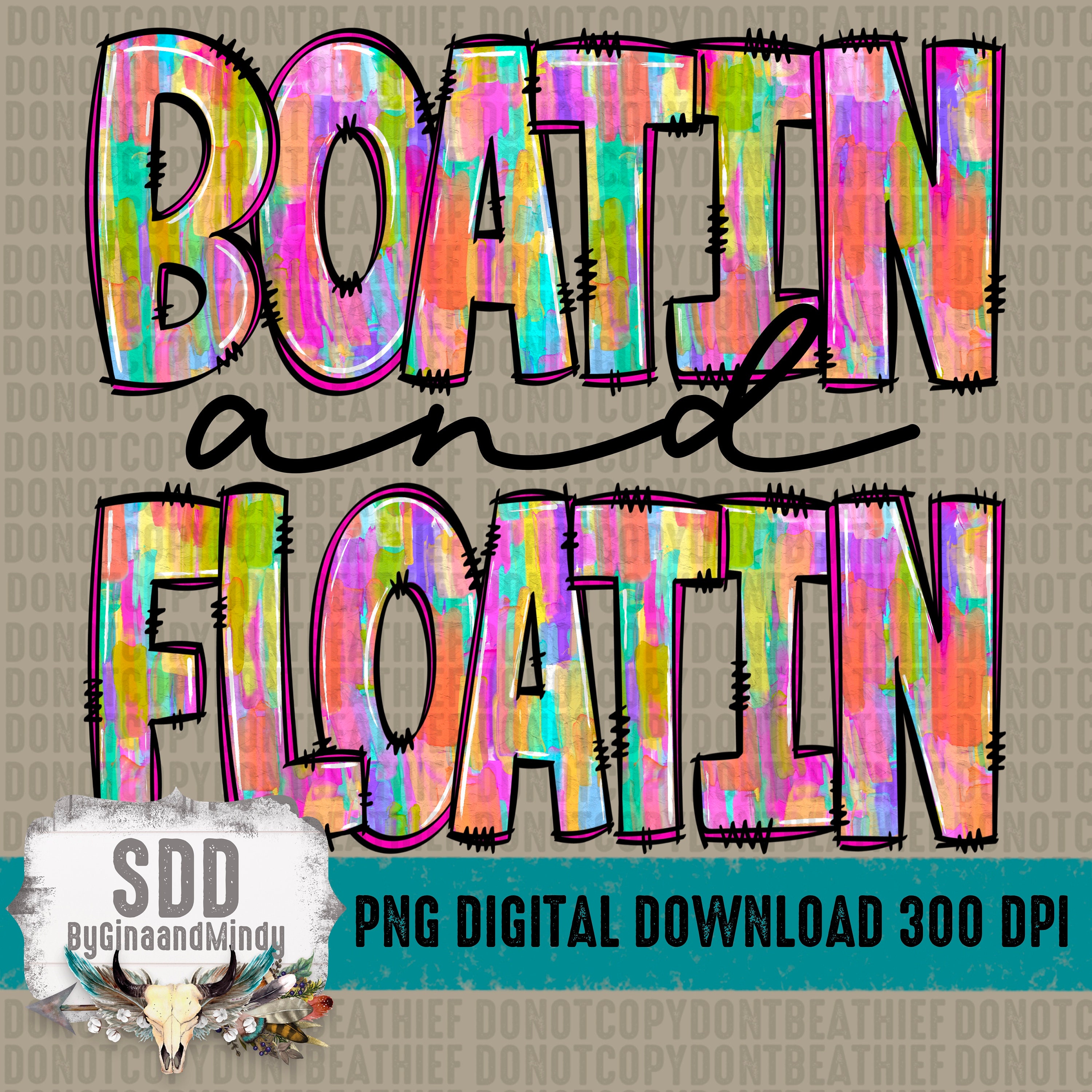 Float In Lettering Boatin and Floatin PNG | Summer, Lake, Boat, Trendy, Doodle Letters ...