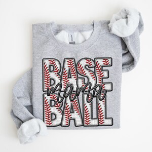 Baseball Mama PNG | Faux broderi, trendigt, titel, namn, boll, sport, sporter, mamma, mamma | Sublimering | DIGITALT