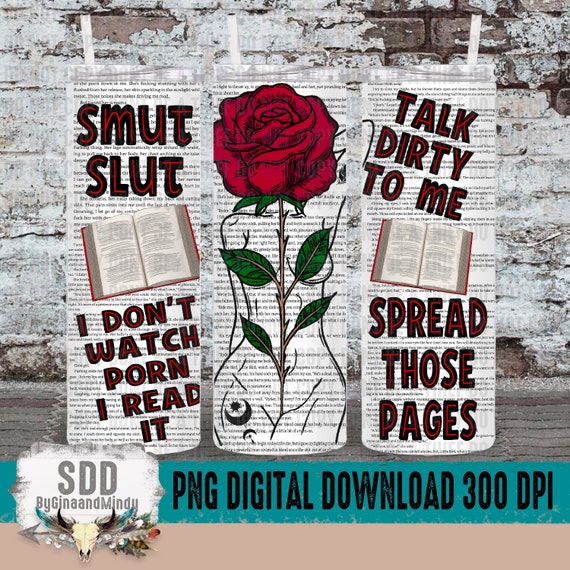 Red Wrap Bangla Porn - Smut Slut Book Reader Tumbler Wrap PNG, Print, Reading, Books, Book Lovers,  Thriller, Smut, Adult, Rose, Wrap, Tumbler, 20 Oz, DIGITAL - Etsy Sweden