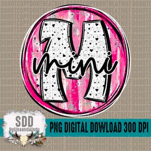 Mini-valentijns-png | penseelstreken, hart, harten, valentijn, naam | Sublimatie downloaden | Direct te downloaden | DIGITAAL