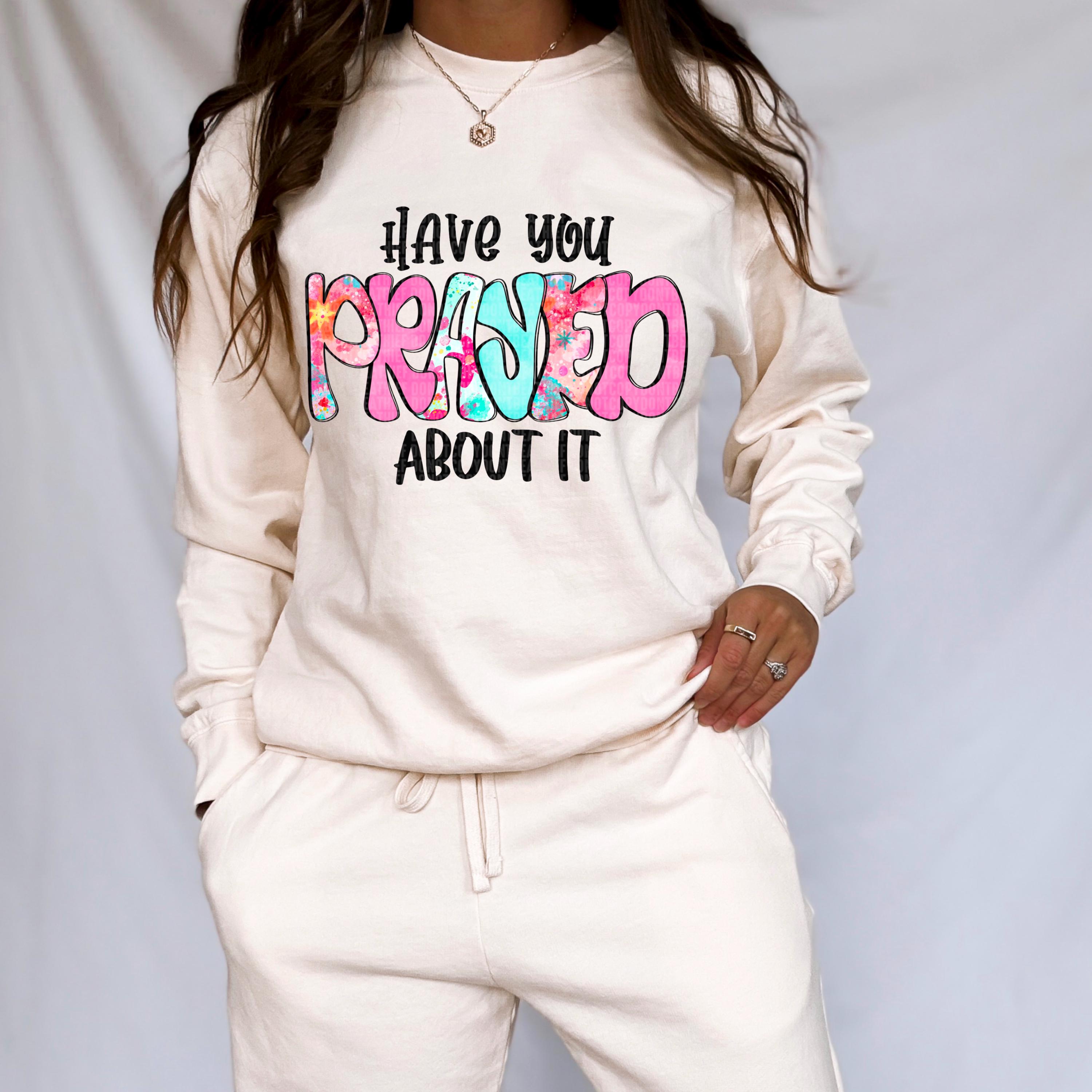 Have You Prayed About It PNG | Trendy, Christian, Doodle Letters, Faith ...