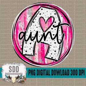 Tante Valentijnsdag, png | penseelstreken, hart, harten, valentijn, naam | Sublimatie downloaden | Direct te downloaden | DIGITAAL