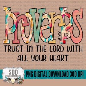 Trust in the Lord PNG | Faith, Doodle Letters, Boho, Christian, Lord ...
