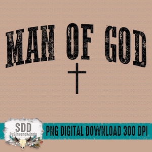 Man of God Bundle PNG | Men, Man, God, Faith, Christian, Bundle, Single Color | Instant Downloadable | Sublimation Download, DIGITAL PNG
