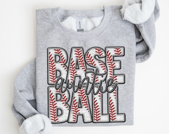 Tía Béisbol PNG / Bordado Falso, De Moda, Título, Nombre, Pelota, Deporte, Deportes, Tía / Sublimación / DIGITAL