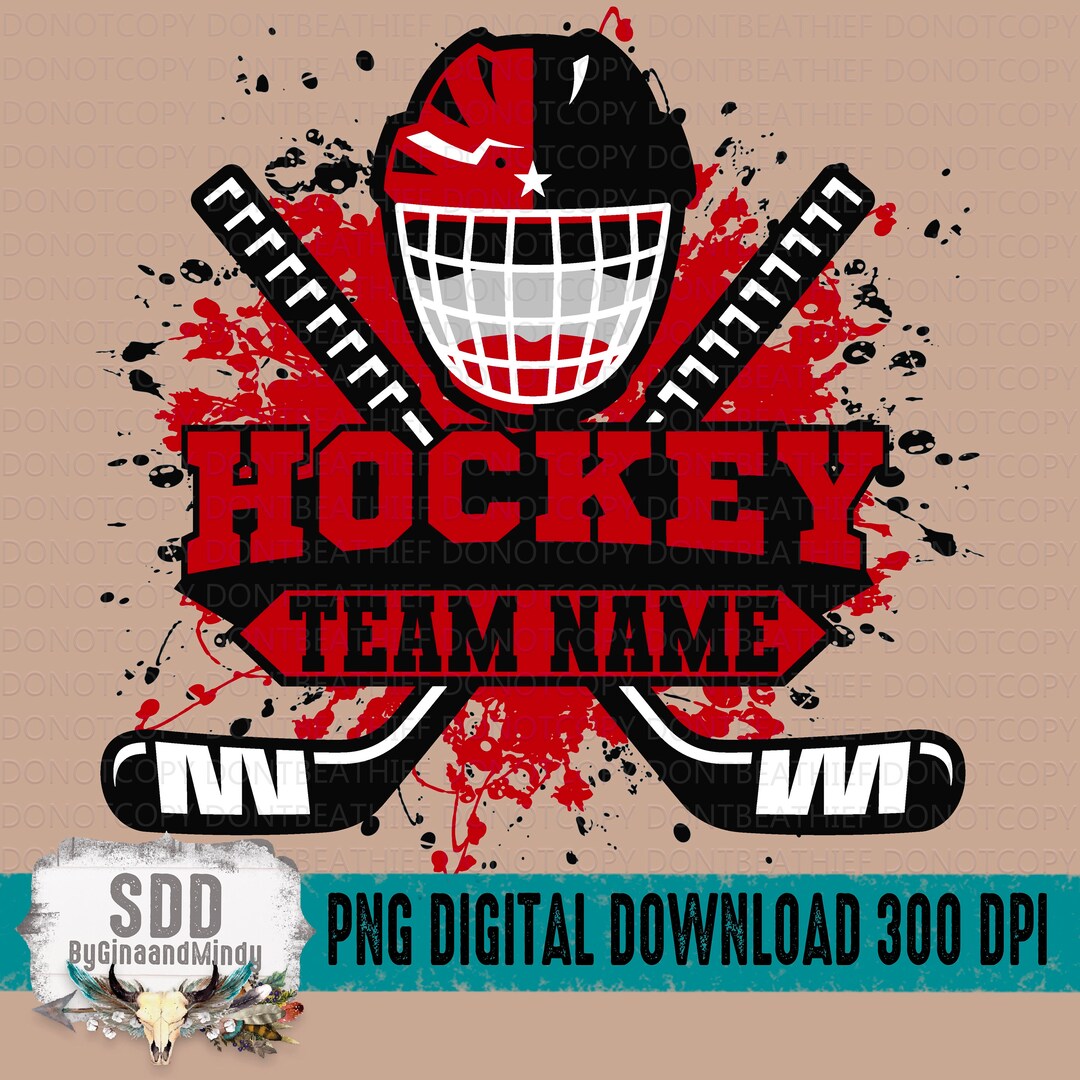 Custom Hockey Team PNG School, Team, Fall, Sport, Spirit, Hockey