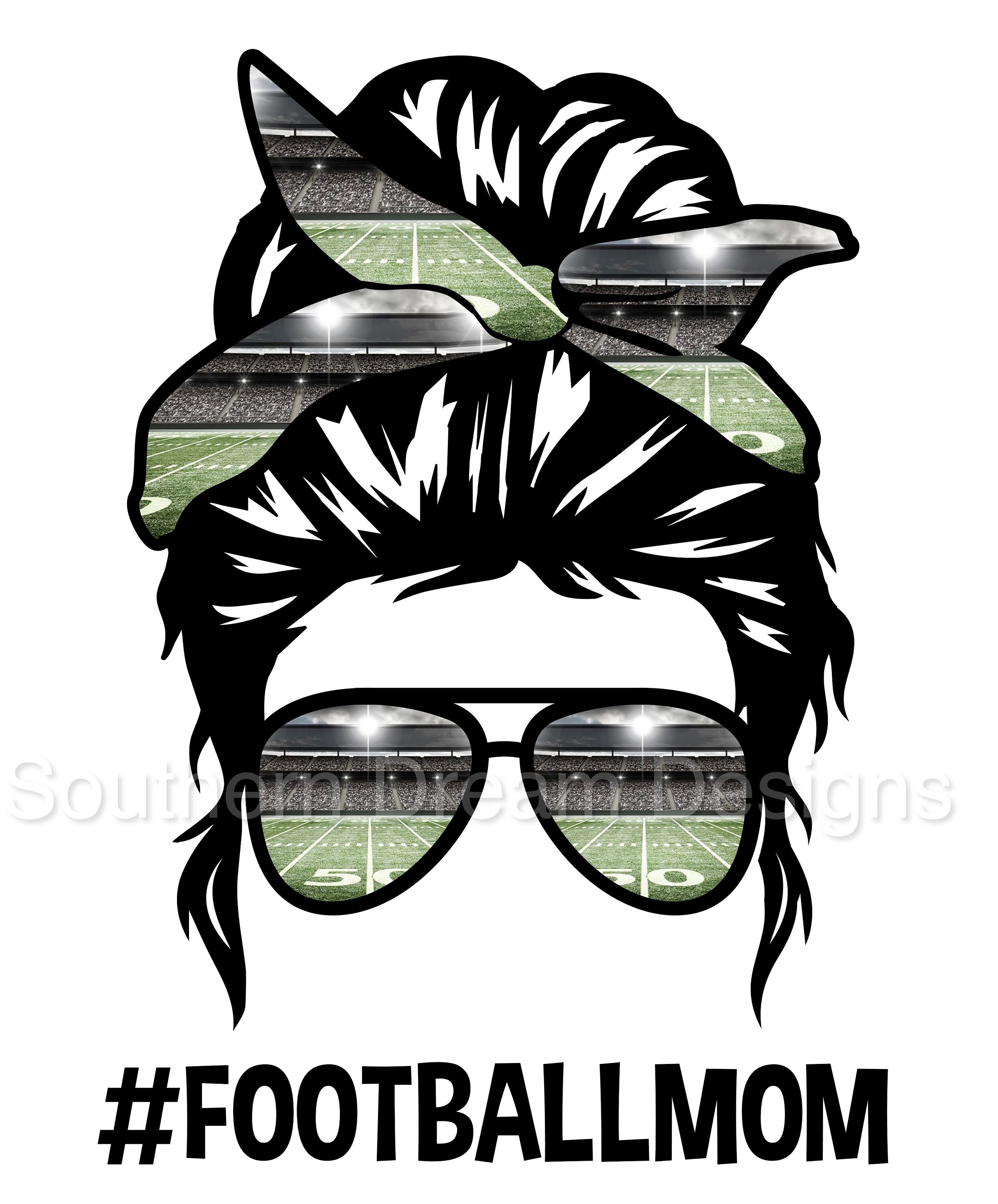 Football Mom hashtag footballmom Football PNG Etsy