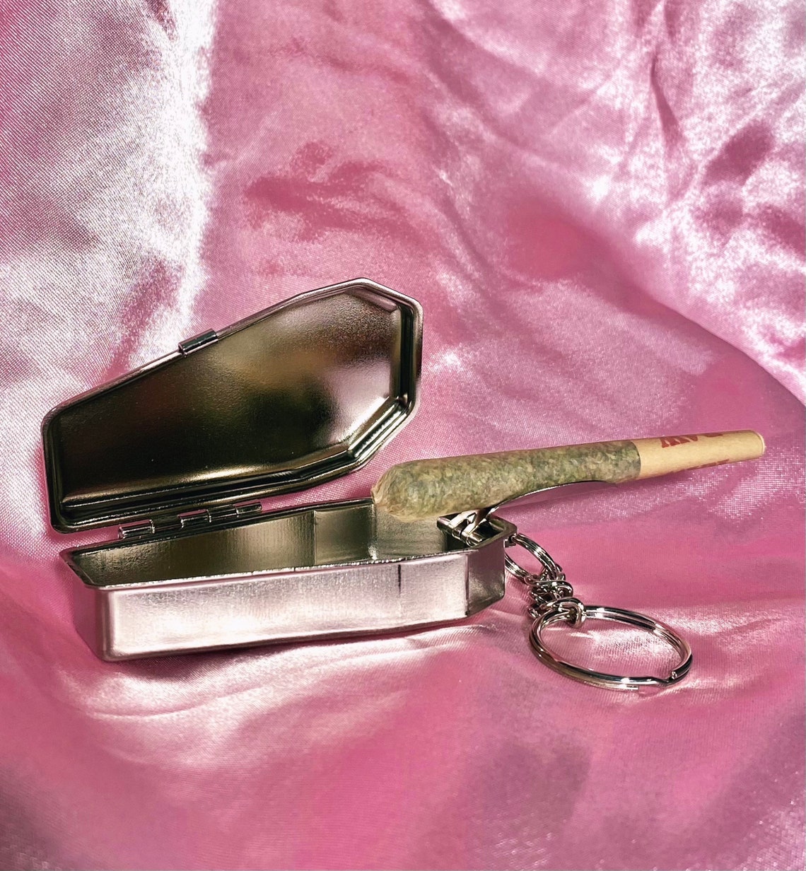 Coffin Ashtray Box Keychain Etsy