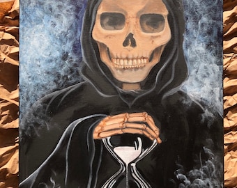 Grim Reaper painting