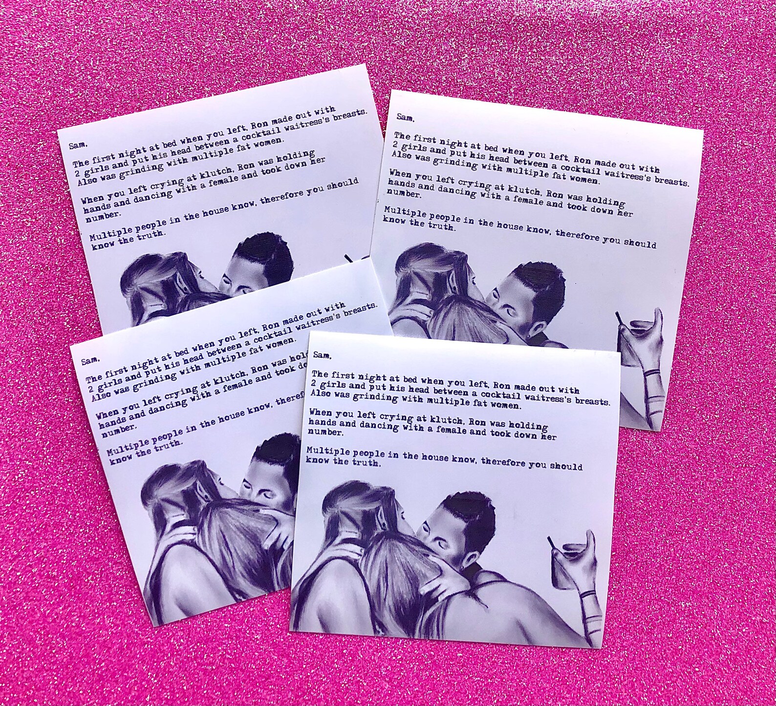 Jersey Shore The Letter Sticker Etsy