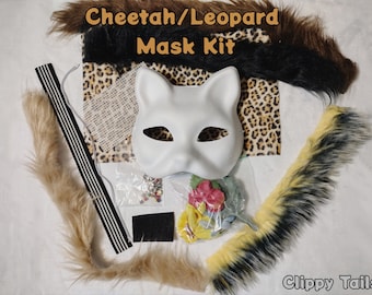 Cheetah Leopard Therian Mask Kits