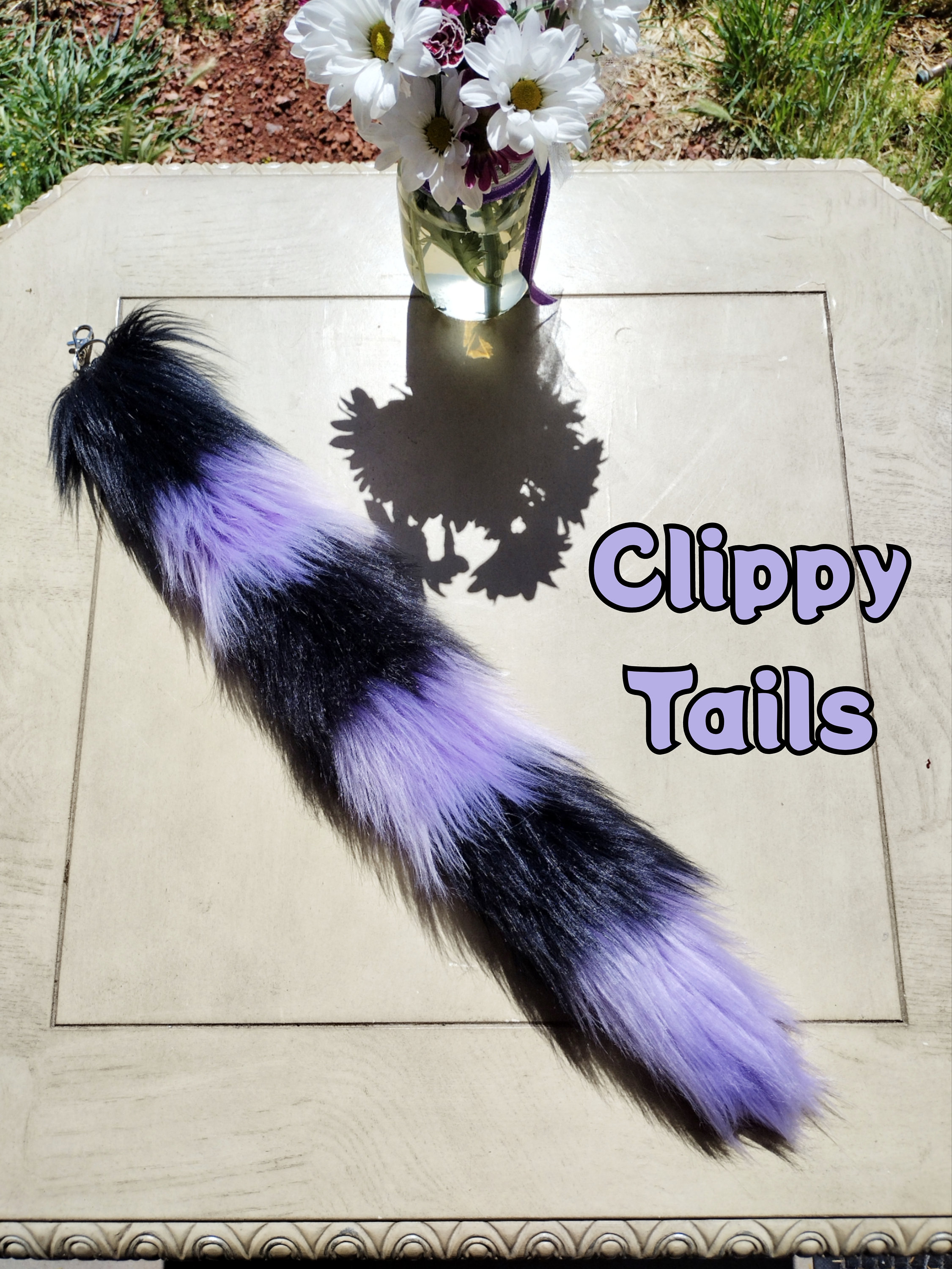 Purple and Black Cosplay Costume with Tail Anime FAIRY TAIL Gray Fullbuster Cosplay Costume Purple Long  main image 2