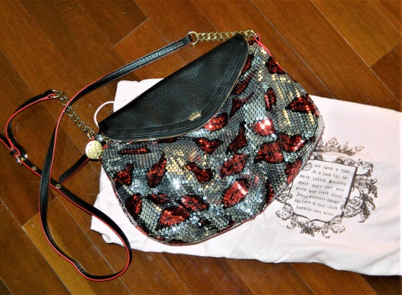 Juicy Couture Sequin Vintage Messenger Bag