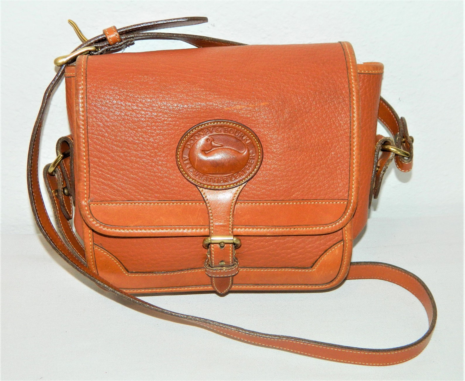 Dooney & Bourke All Weather Leather Vintage Surrey Crossbody Etsy