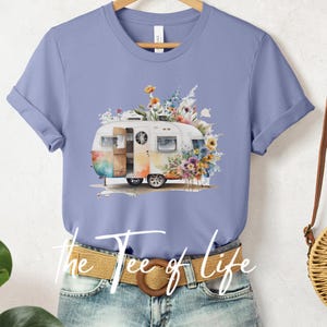 Boho hippie shirt, Camper Shirt, happy camper shirt, one happy camper shirt, Glamping shirt, Arizona shirt, Nomad shirt, Traveler shirt