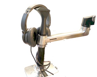 Soporte para auriculares para soporte de monitor Ergotron