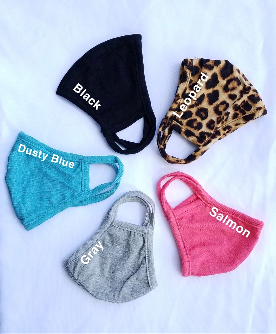 KIDS Washable Stretch Face Mask Double Layer Etsy