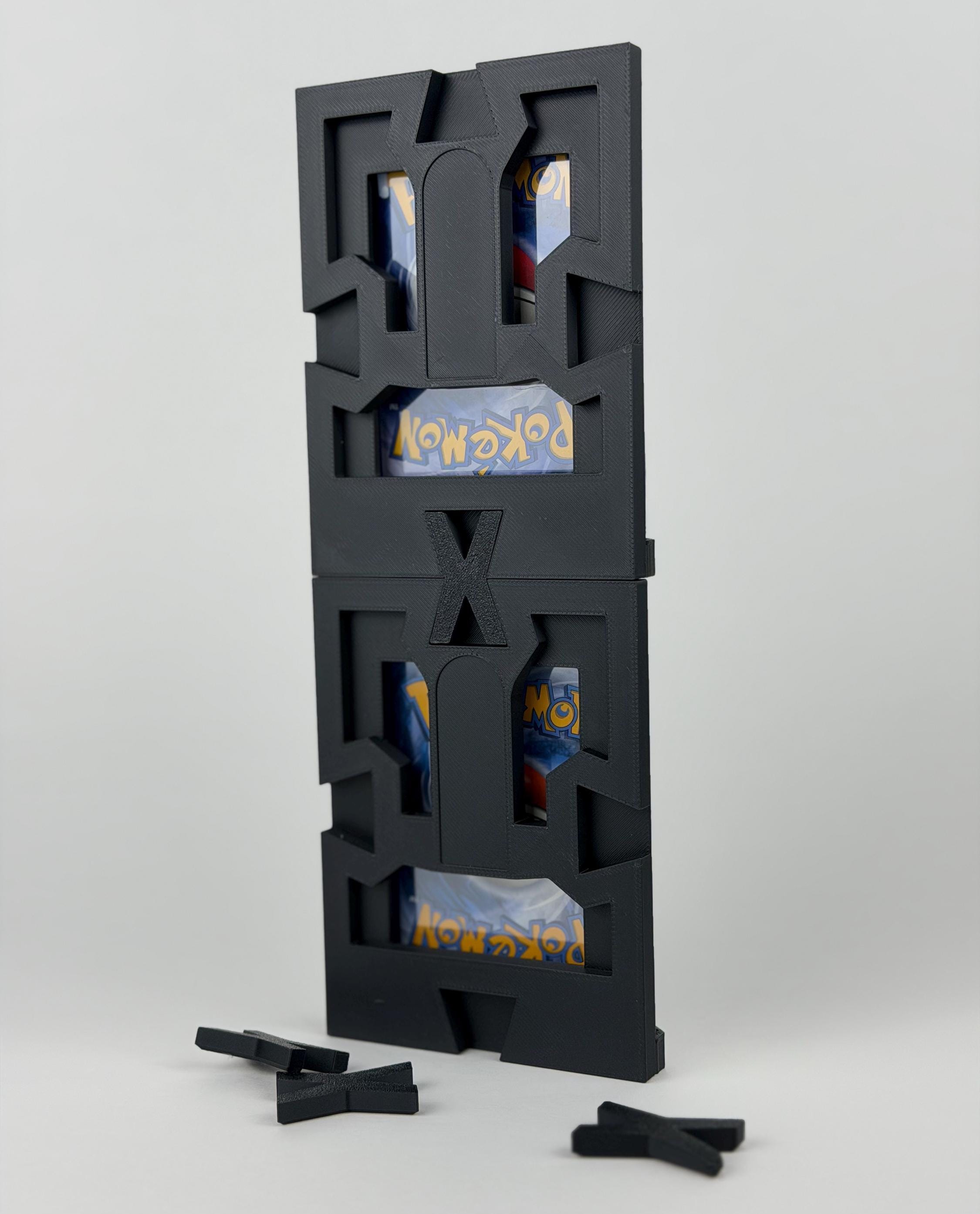 Modular Pokémon Card Wall Display | Snap Together Card Frame System - Etsy