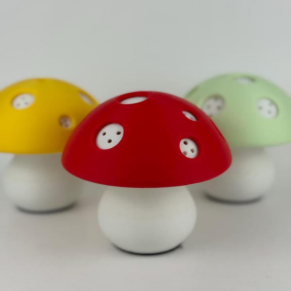 Mushroom Fruit Fly Trap : Reusable Kitchen Gnat Trap