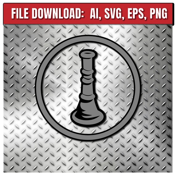 Fire Department Lieutenant Bugle SVG Etsy