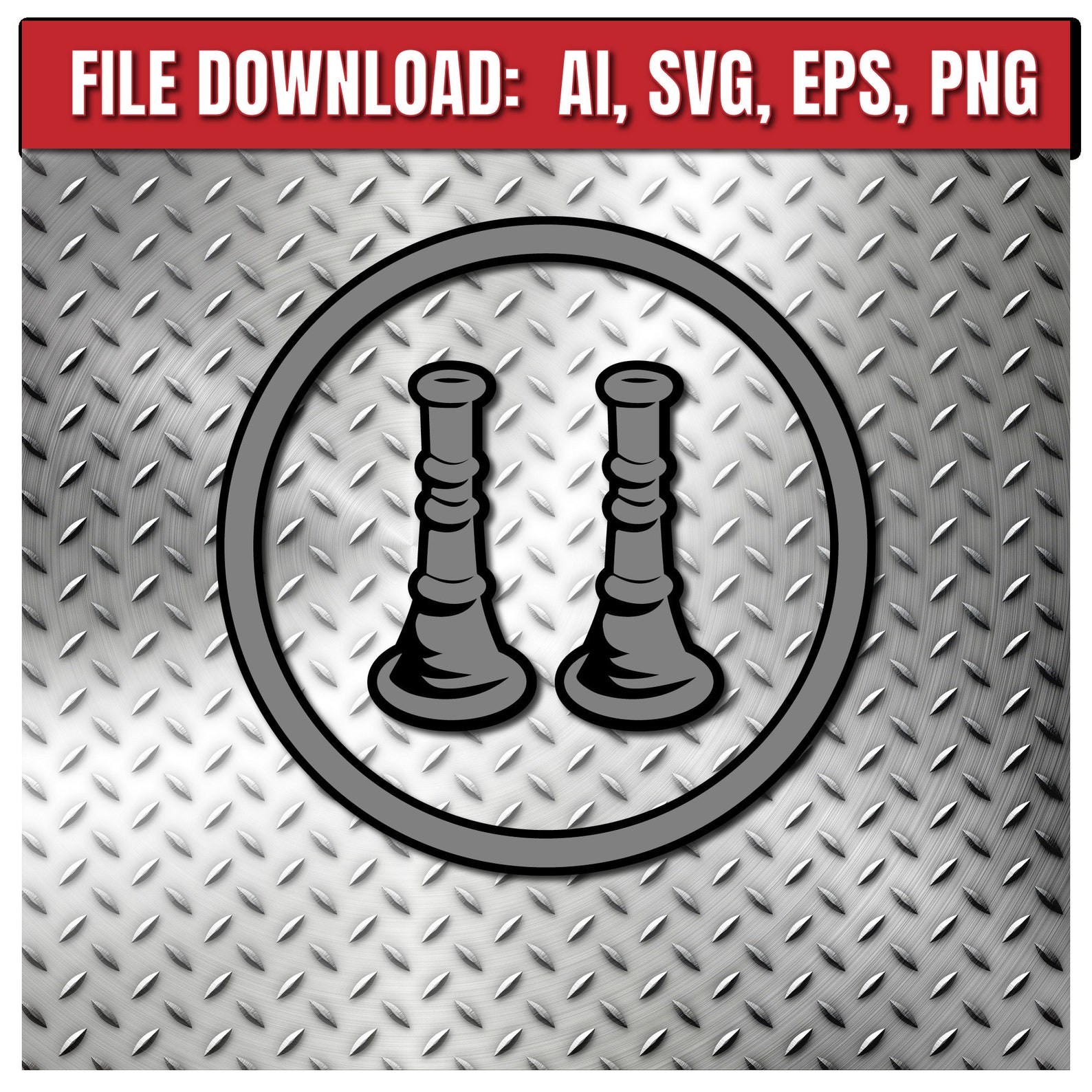 Fire Department Captain's Bugle SVG Etsy