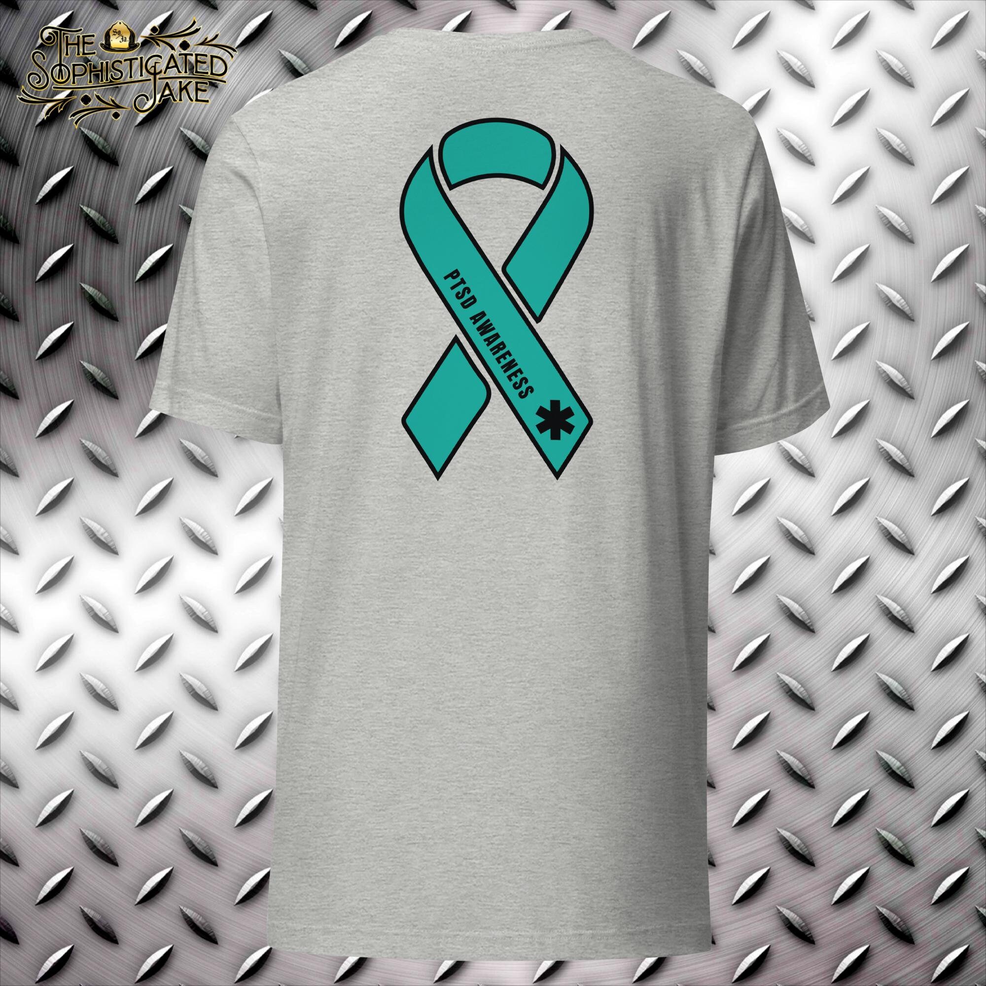 Star of Life EMS PTSD Mental Health Awareness Ribbon T-shirt - Etsy