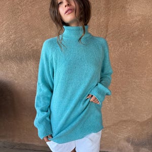 Nicole Curie Turtleneck Knit Sweater