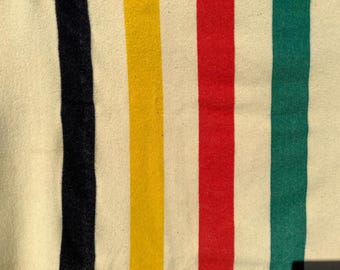 Vintage Pendleton Glacier National Park Wool Blanket | USA Made Twin Camp Lodge