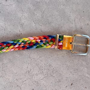 Vintage Rainbow Belt - Etsy display picture 3