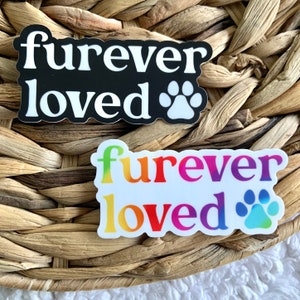 Rainbow Bridge Sticker, Rainbow Bridge Stickers, Dog Sticker, Dog Stickers, Pet Loss Sticker, Pet Loss Sticker Dog, Pet Loss Sticker Cat