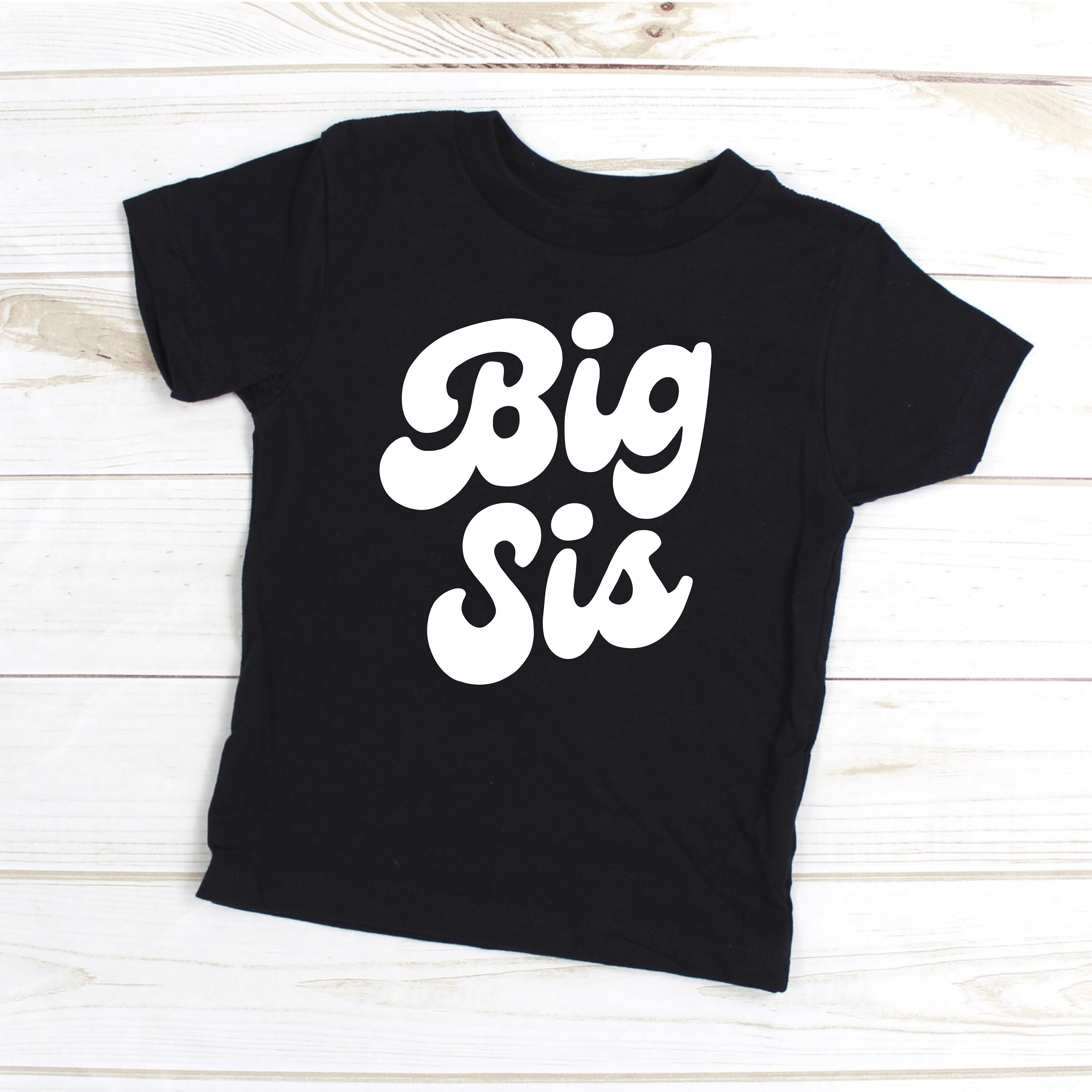 Big Sis TODDLER TShirt Big Sister Tshirt Big Sis Shirt Etsy