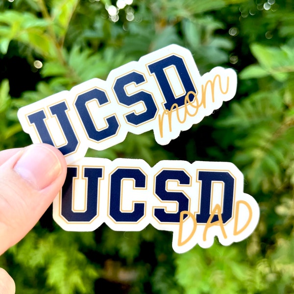 UCSD, UCSD Sticker, ucsd Stickers, uc San Diego Sticker, ucsd Graduation, uc San Diego, ucsd Car Sticker, UC San Diego Stickers