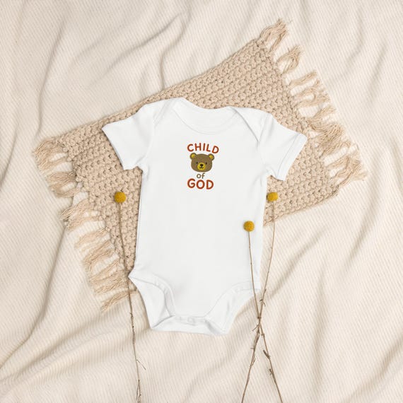 Child of God Organic Cotton Baby Bodysuit