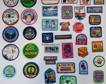 Vintage Scouts Patches - Non Dated