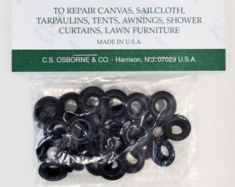 Grommet and Washer for Set it Yourself Kit - Black