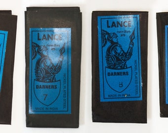 General Hand Sewing Needles, Lance Darners - Various Sizes - 25 pack