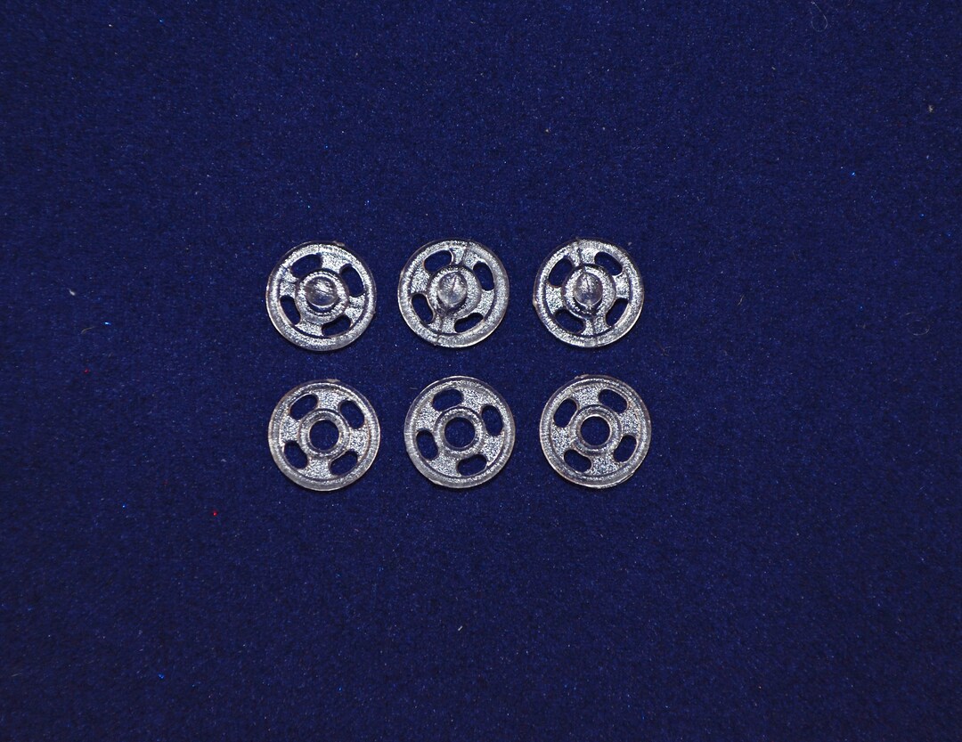 Sewon Snaps Sizes 7mm, 13mm, 18mm, 21mm Clear, Nylon, Fast Shipping From US Etsy