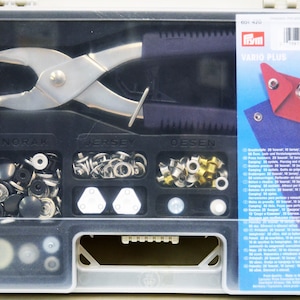 Prym Non-Sew Vario Plus Snap, Eyelet, Rivet, Jean Button Kit