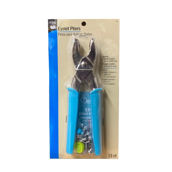 Dritz Eyelet Pliers - Small and Large Eyelets