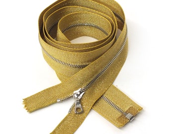 Riri M4/M6/M8 片方向コットンテープ 染色可能ファスナー *長さ