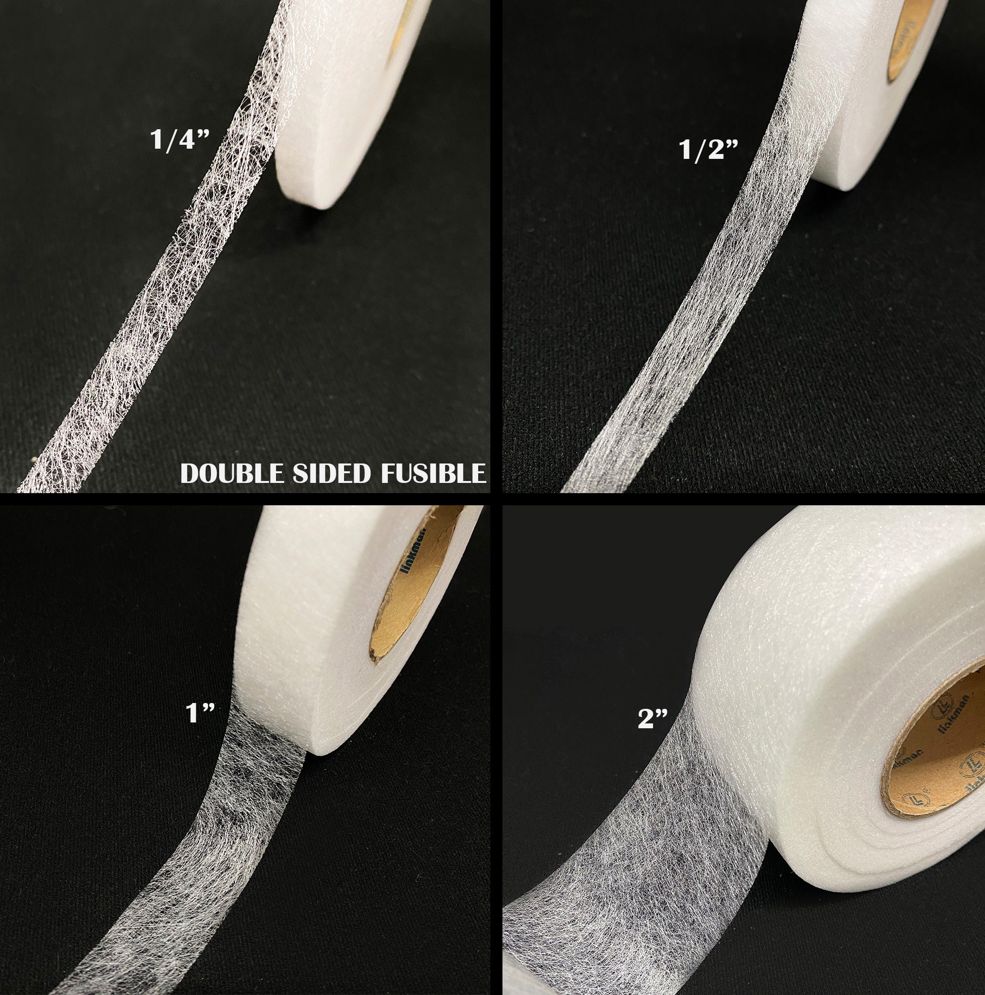 Aleene's Hot Stitch Fusible Web Paper Backed Adhesive Web 3/4 x 10 Yards,  NIP