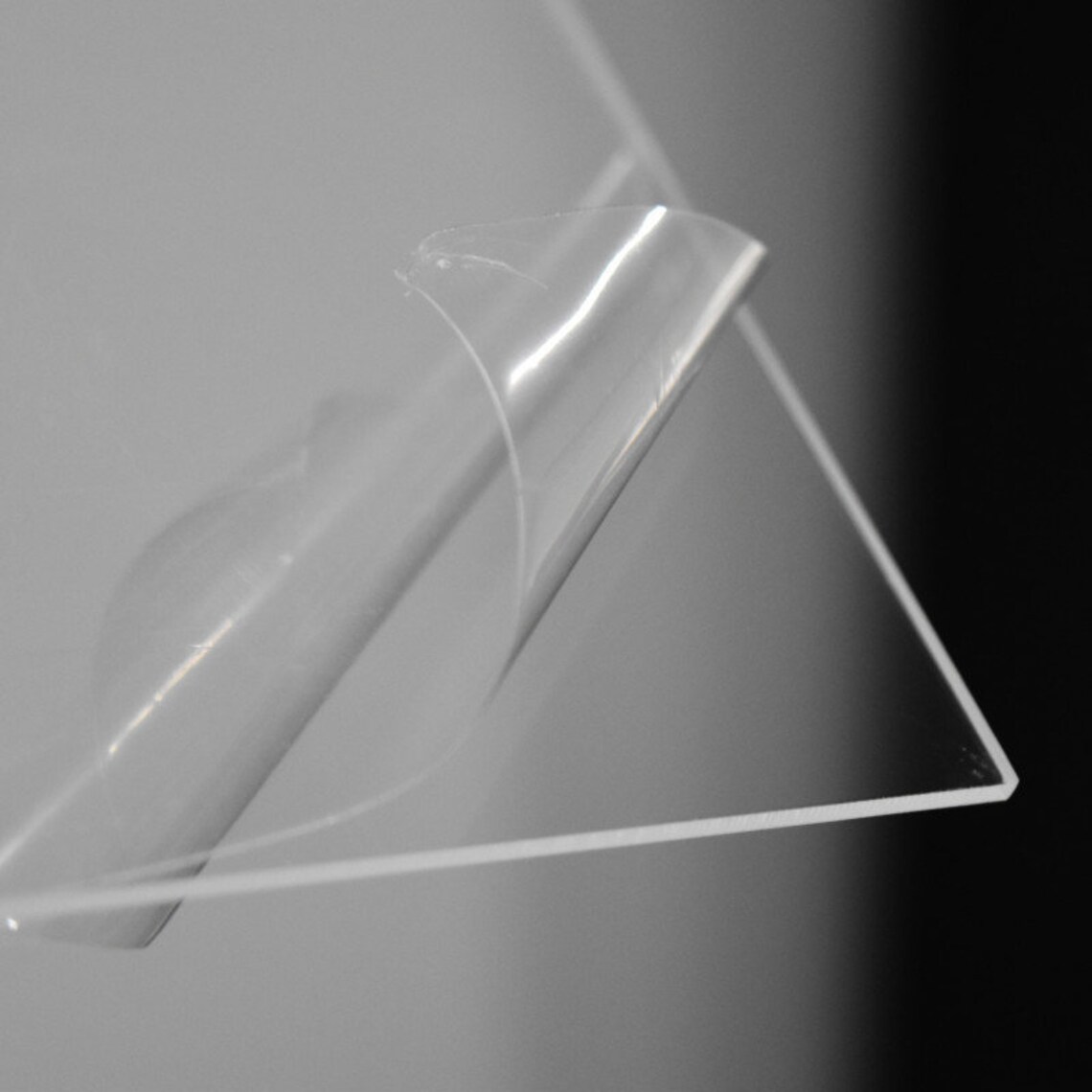 Picture frame glass replacement from Clear Polished Etsy