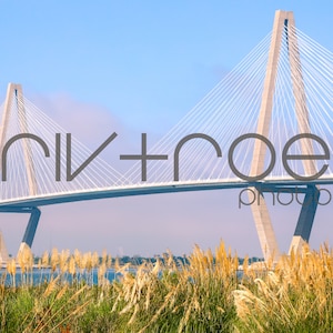 Ravenel Bridge - Charleston, South Carolina - Wall Art - Photography - Instant Download