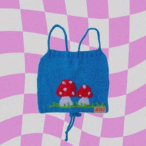 MUSHROOM CROP TOP