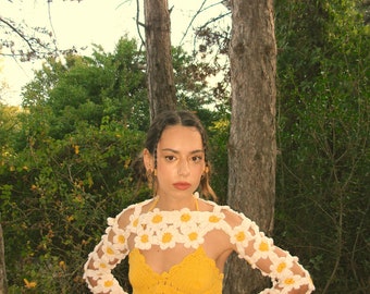 Daisy Bolero | Knit Bolero | Handmade Bolero | Gift for Women