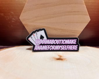 ガンビットの名言 うわー、ここで自分の名前を広めるところだ デッドプールとウルヴァリン ビニールステッカー、食器洗い機対応、デッドプール3、ディズニー、マーベル