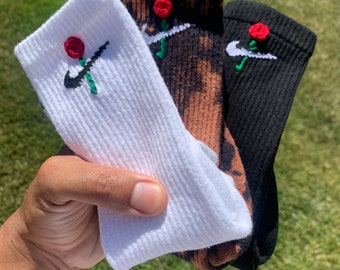 50 Pack custom order Collection "Rose" Nike Crew High Socks by Sockem