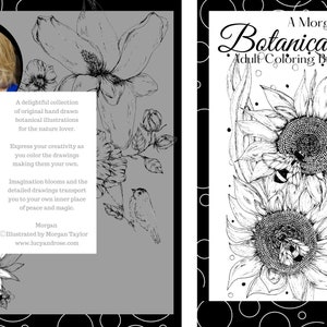 A Morgan Taylor Botanicals II Adult Coloring Book
