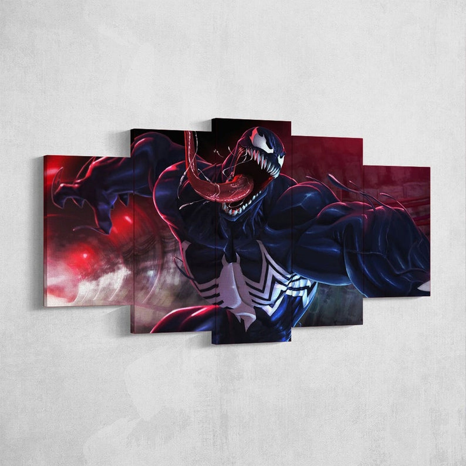 Venom Wall Art 61 Ready to Hang Venom Canvas Wall Art Etsy