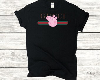 Peppa gucci shirt | Etsy